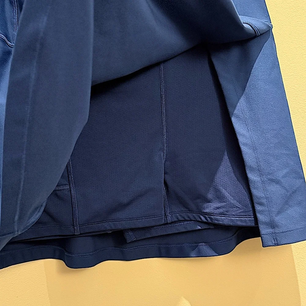 Abercrombie & Fitch YPB Navy Blue Mini Tennis Skort Size M - Picture 5 of 7